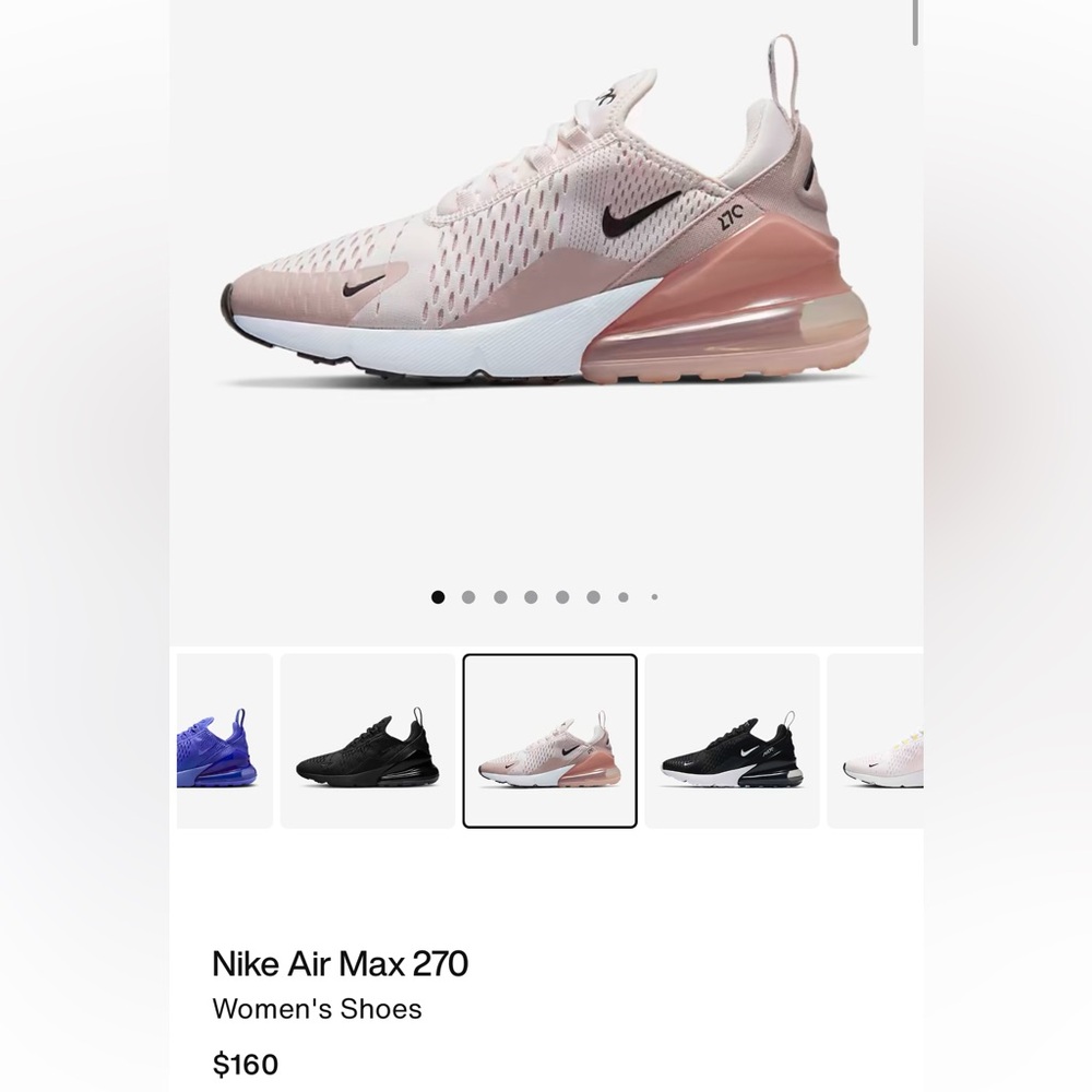 Nike air max’s pink!